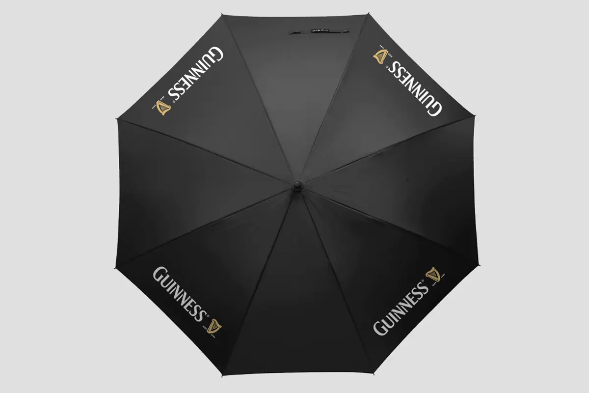 Transfer Printing Branded Umbrella